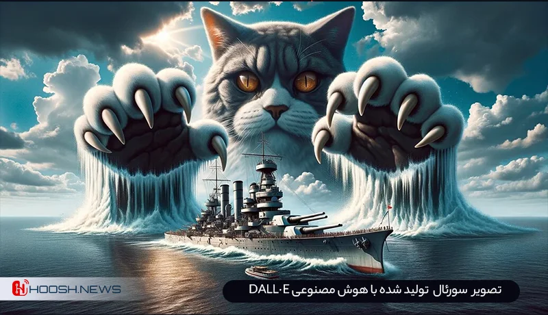 تصویر ساخته شده با DALL·E 