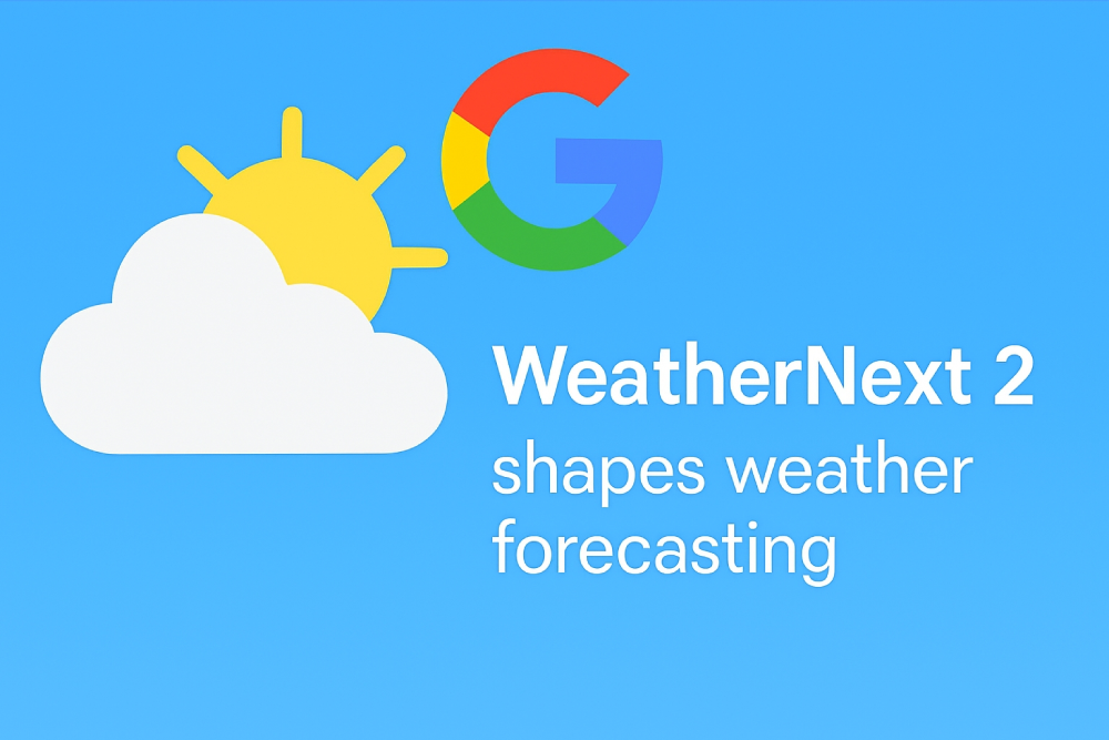 نسخه جدید WeatherNext