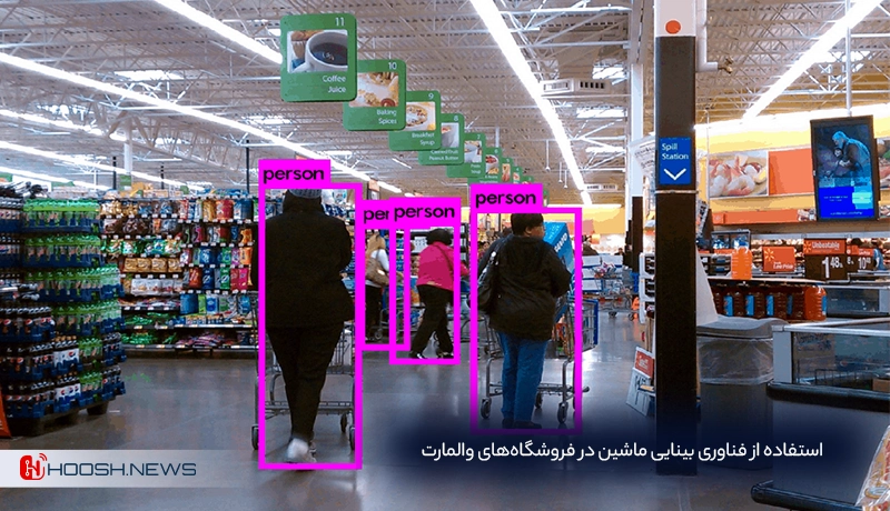 بینایی ماشین در فروشگاه والمارت