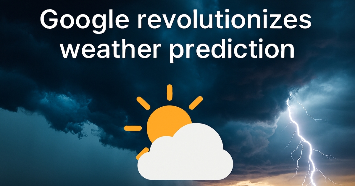 نسخه جدید WeatherNext