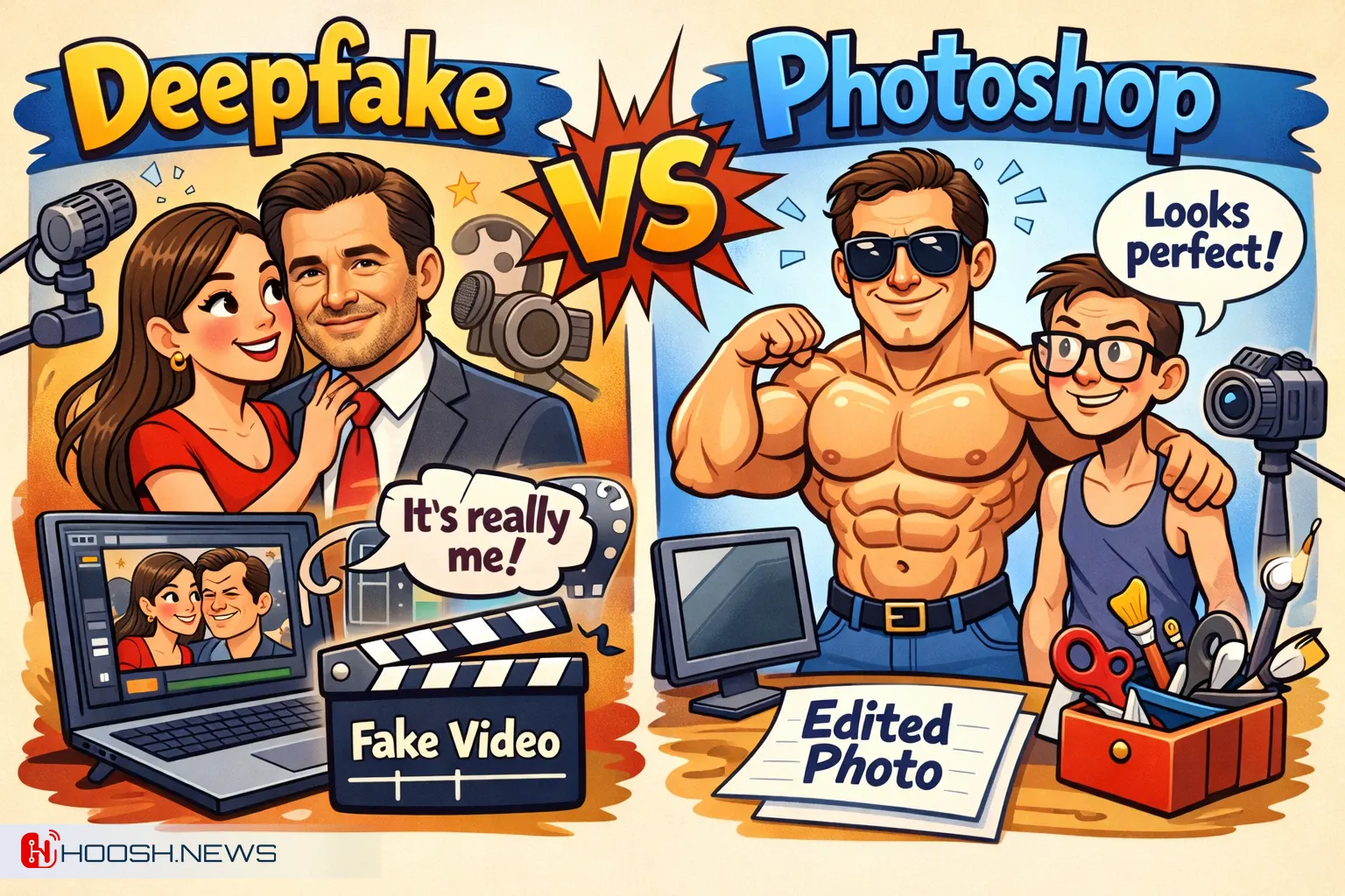 فتوشاپ - دیپ فیک