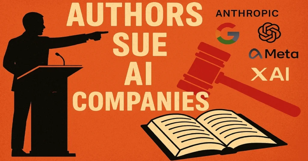 شکایت نویسندگان از شرکت‌های هوش مصنوعی