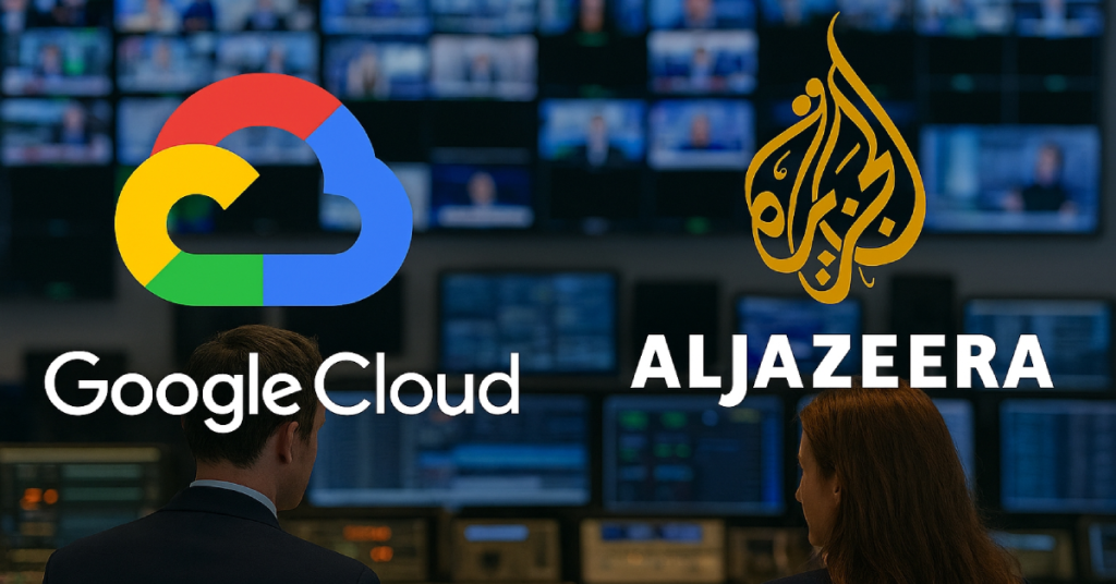 همکاری الجزیره با گوگل کلاد