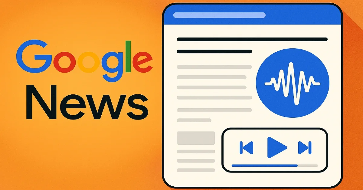 خلاصه‌های متنی و صوتی مقالات گوگل نیوز