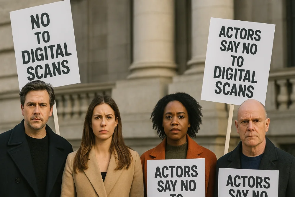 نارضایتی بازیگران بریتانیا از هوش مصنوعی