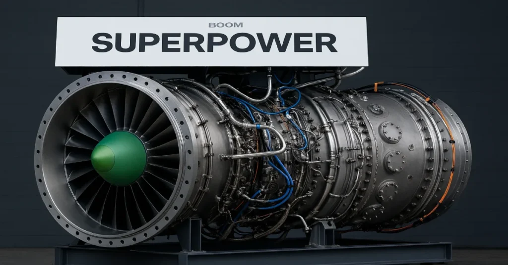 توربین‌های گازی Boom Supersonic