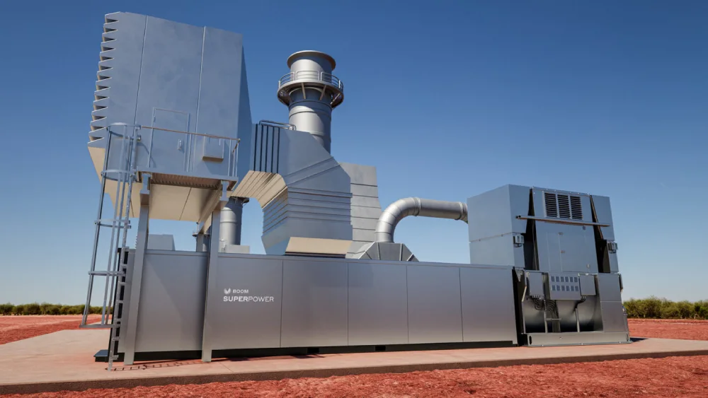 توربین‌های گازی Boom Supersonic 