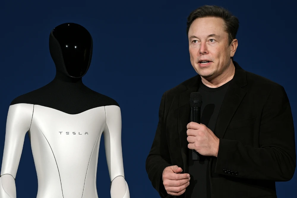 تولید انبوه ربات Optimus