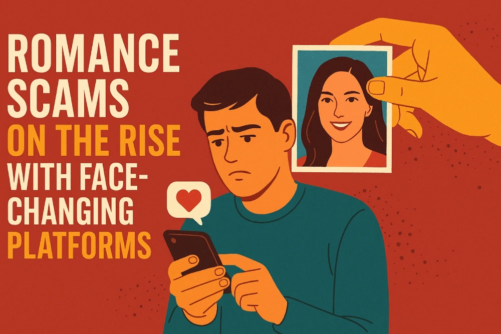 پلتفرم‌های تغییر چهره  برای کلاهبرداری های عاشقانه 